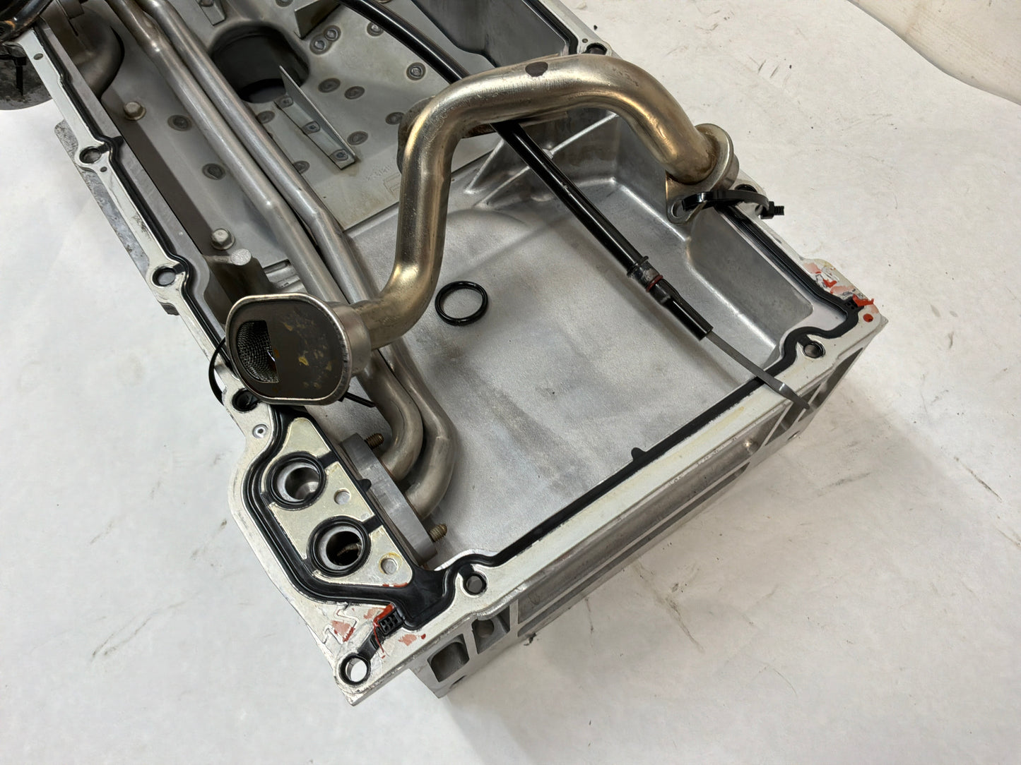 2004 Pontiac GTO Oil Pan Assembly Pick Up Tube Windage Tray OEM