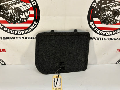 2009 Cadillac CTS-V Trunk Interior Compartment Fuse Box Block Cover Lid Door OEM