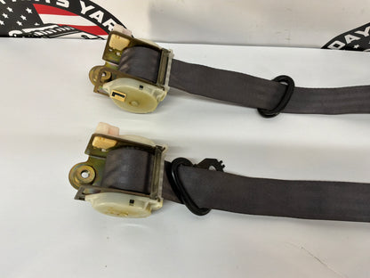 1999 Chevy Camaro Z28 SS Rear RH & LH Seatbelt Seat Belt Retractor Tan OEM