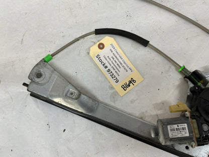 2014 Chevy Caprice PPV LH Driver Front Window Regulator Motor OEM