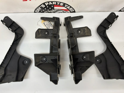 2008 Pontiac G8 GT Complete Rear Bumper Brackets Mounts Supports Guides Set OEM