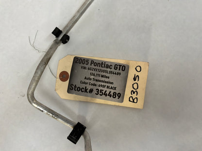 2005 Pontiac GTO Air Conditioner Compressor AC Hoses Lines Tubes OEM
