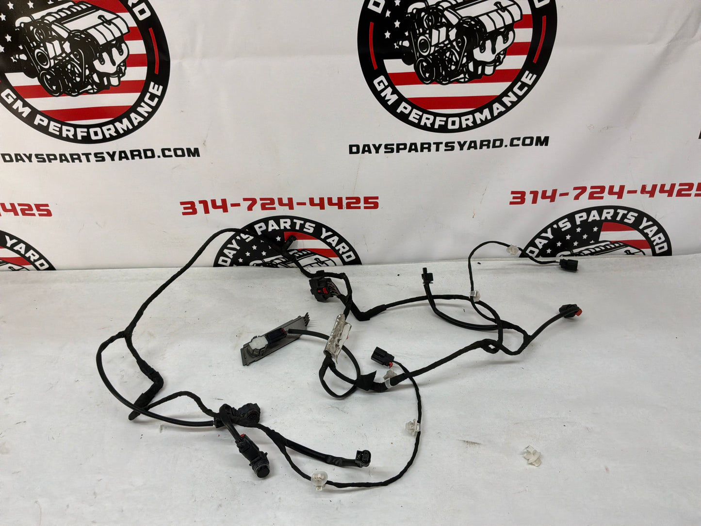 2017 Chevy SS Sedan Front Bumper Fog Lamp Light Wire Wiring Harness OEM