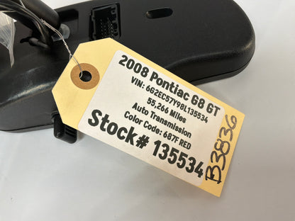 2008 Pontiac G8 GT Rearview Rear View Compass Mirror OEM
