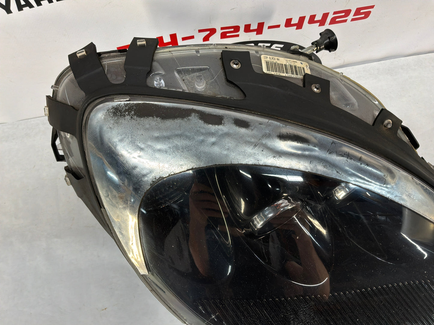 2007 C6 Corvette Convertible RH Passenger Headlight Head Light Lamp OEM