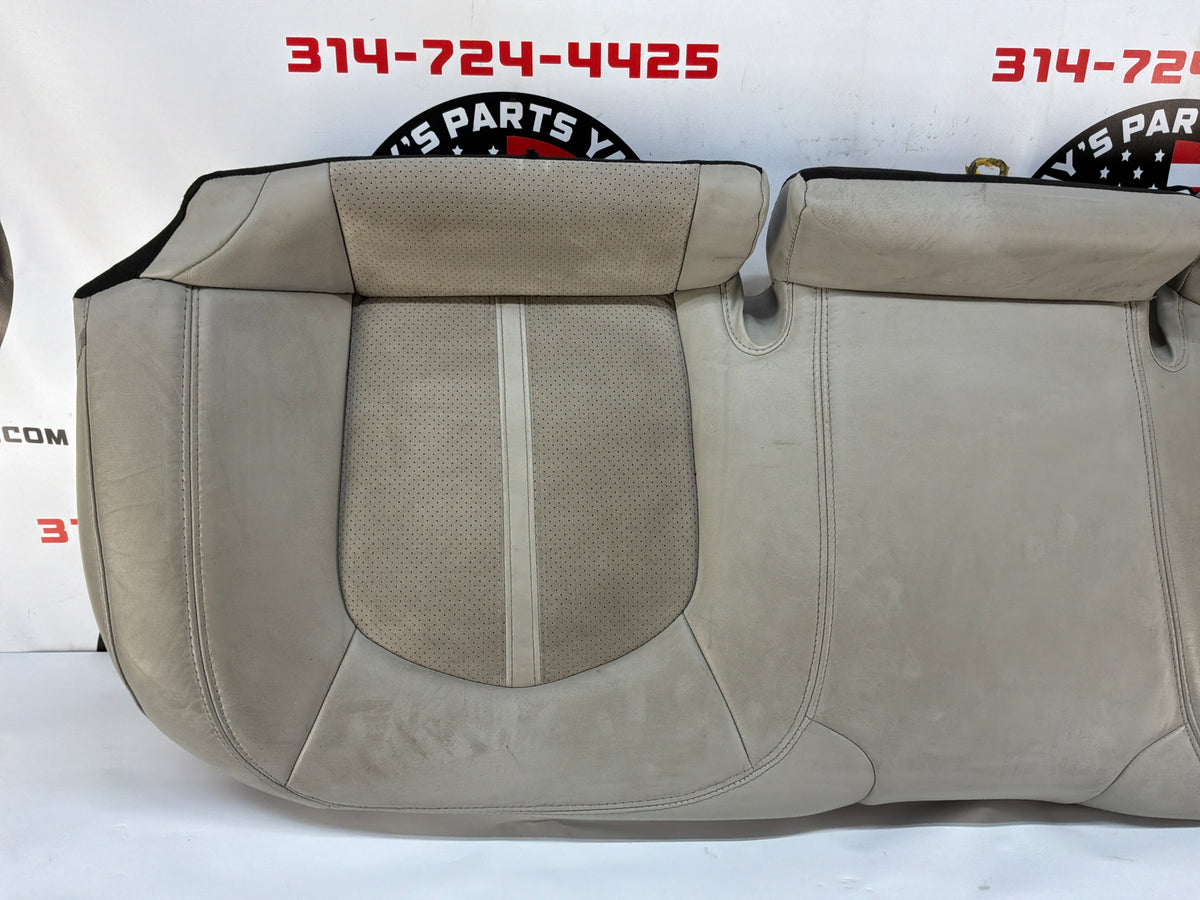 2009 Cadillac CTS-V Seats Fronts and Rears Leather and Suede OEM Titanium