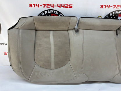2009 Cadillac CTS-V Seats Fronts and Rears Leather and Suede OEM Titanium