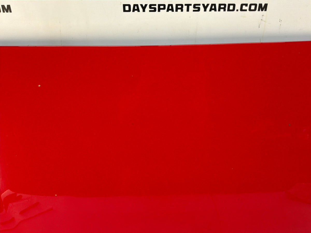 2002 Chevy Corvette Convertible  Trunk Deck Lid Red OEM