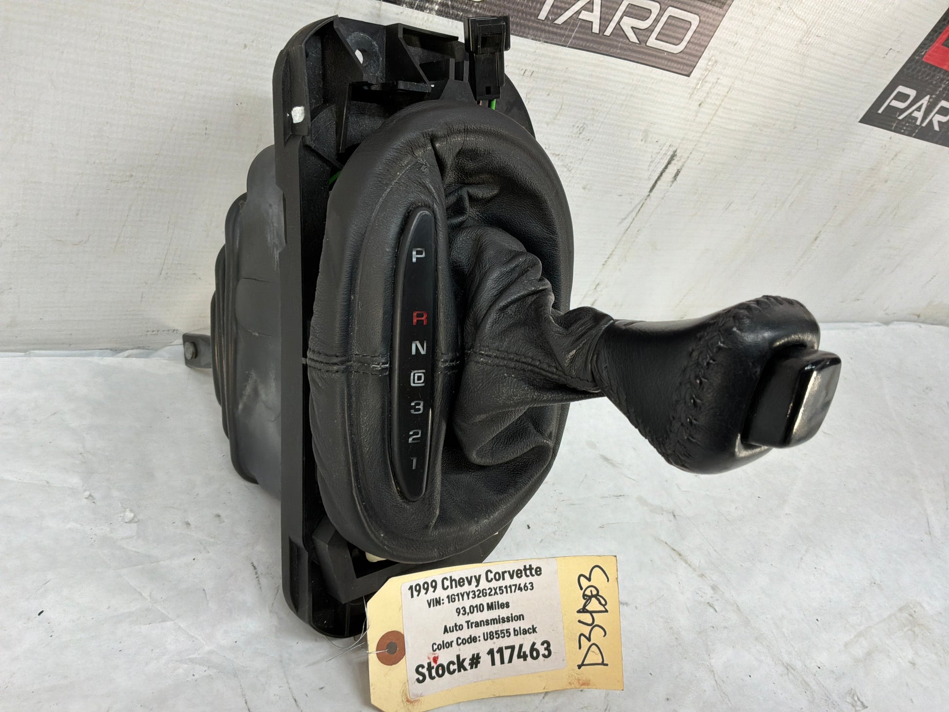 1999 Chevy C5 Corvette Automatic Shifter Gear Selector OEM - Day's Parts Yard