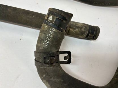 2002 Chevy C5 Corvette Heater Coolant Water Hoses Lines OEM