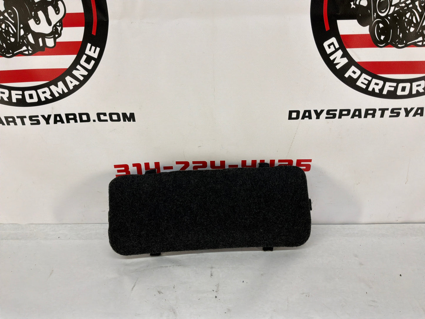 2008 Pontiac G8 Base Trunk Battery Stowage Access Hole Door Trim Felt Carpet OEM