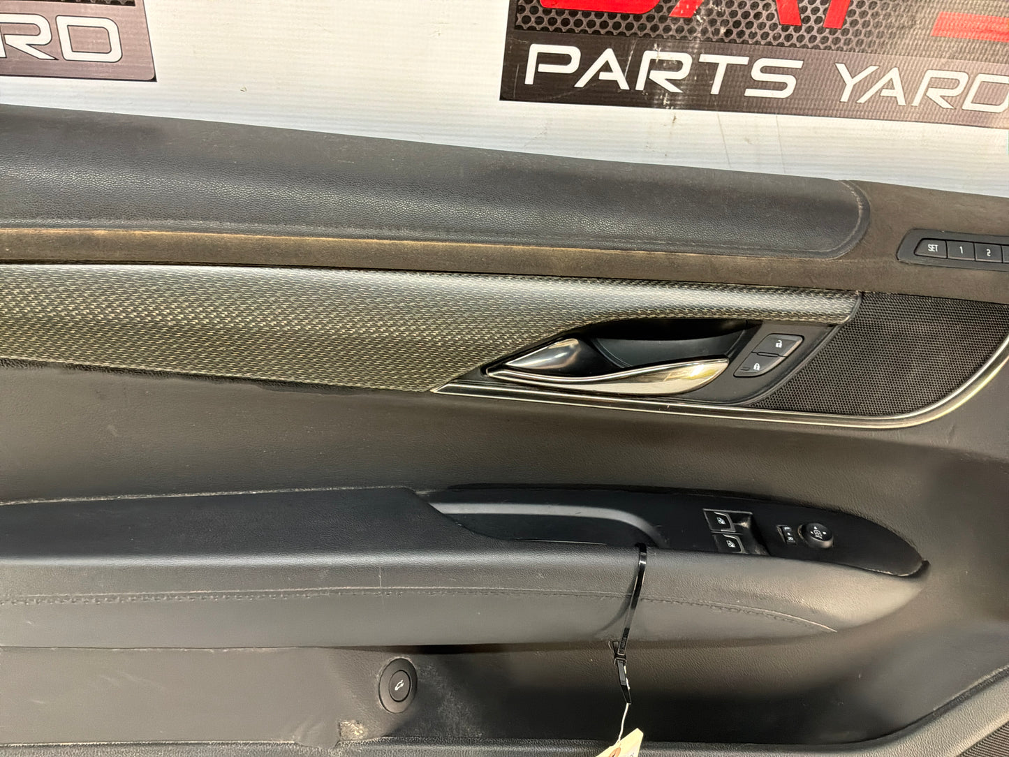 2016 Cadillac ATS-V Coupe LH Driver Front Interior Door Panel Trim OEM
