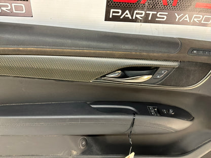 2016 Cadillac ATS-V Coupe LH Driver Front Interior Door Panel Trim OEM