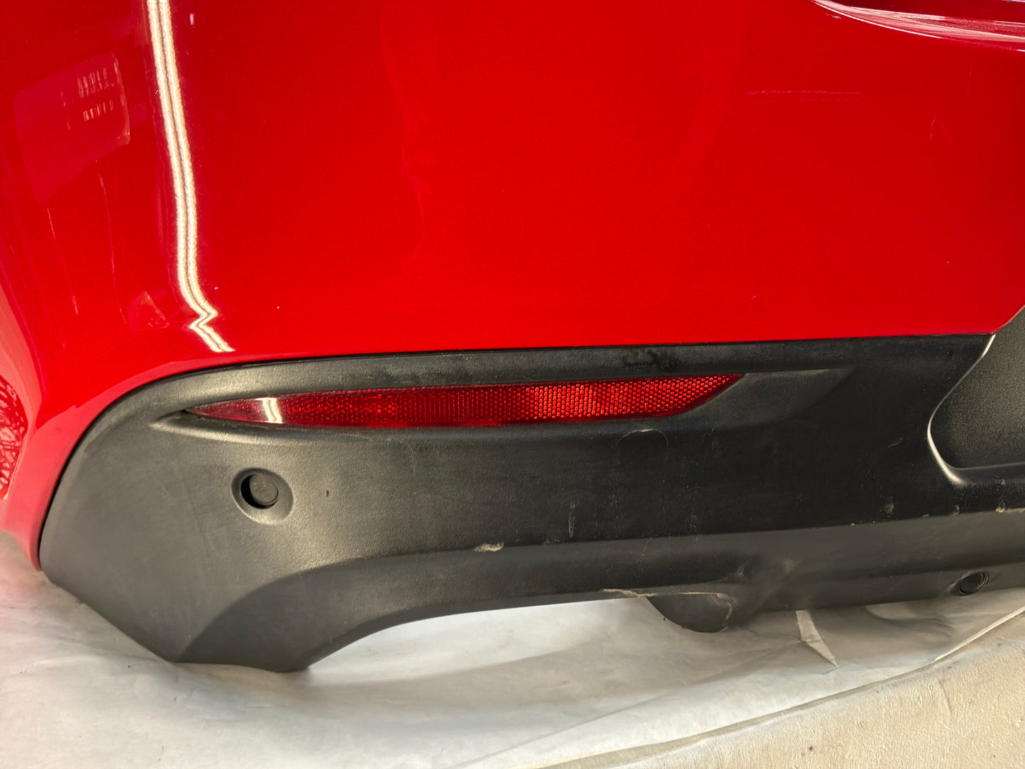 2014 Chevy SS Sedan Rear Bumper Cover Red OEM