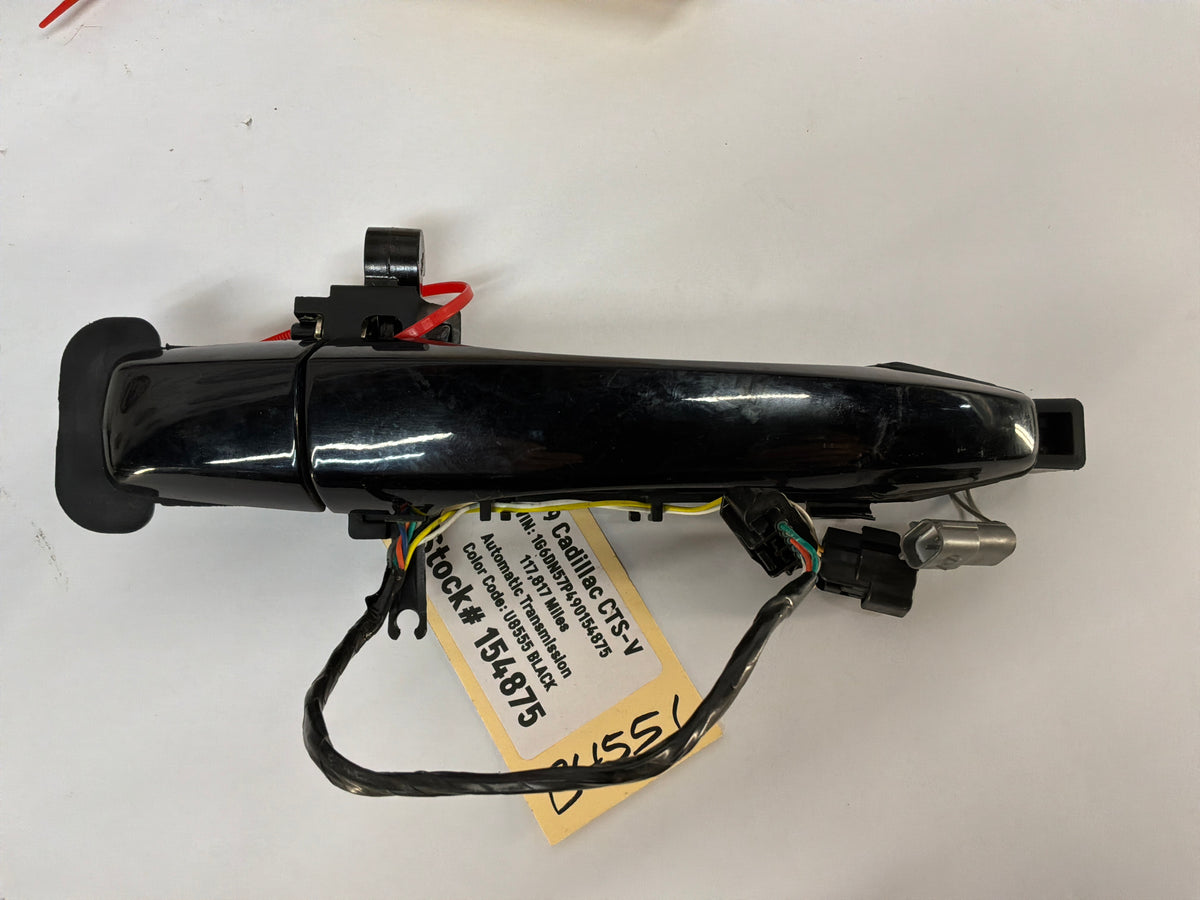 2009 Cadillac CTS-V Exterior Outside Door Handles Set OEM Black