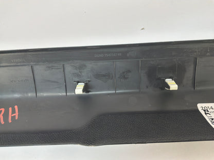 2014 Chevy SS Sedan RH Passenger Front Interior Carpet Retainer Sill Moldings Trim OEM