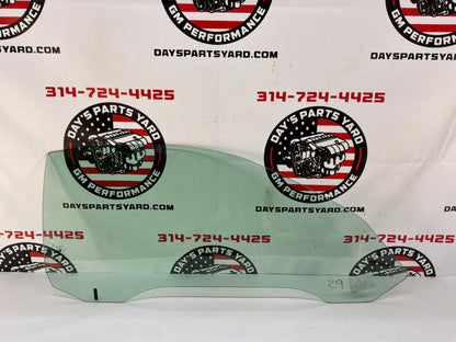 2002 Chevy C5 Corvette Convertible  RH Passenger Front Door Window Glass OEM