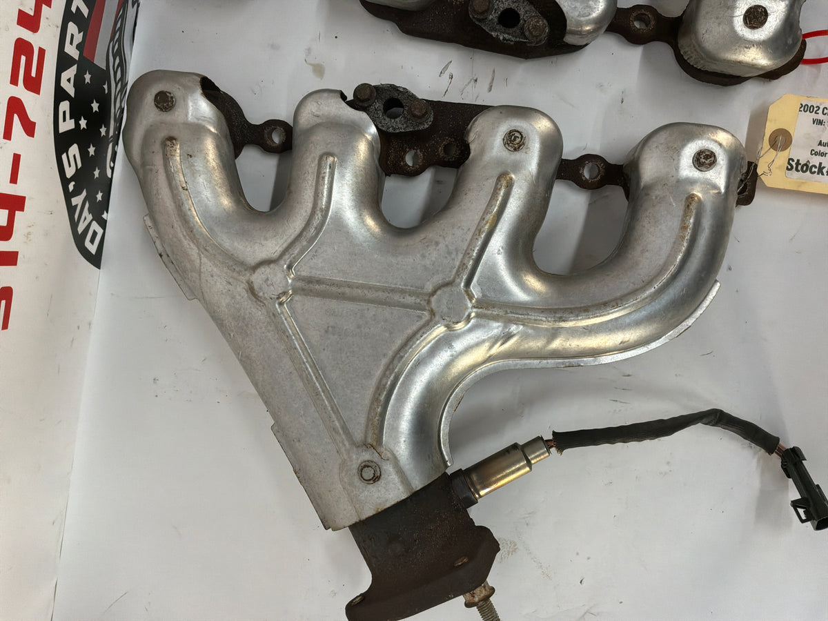 2002 Chevy C5 Corvette RH & LH Exhaust Manifold OEM