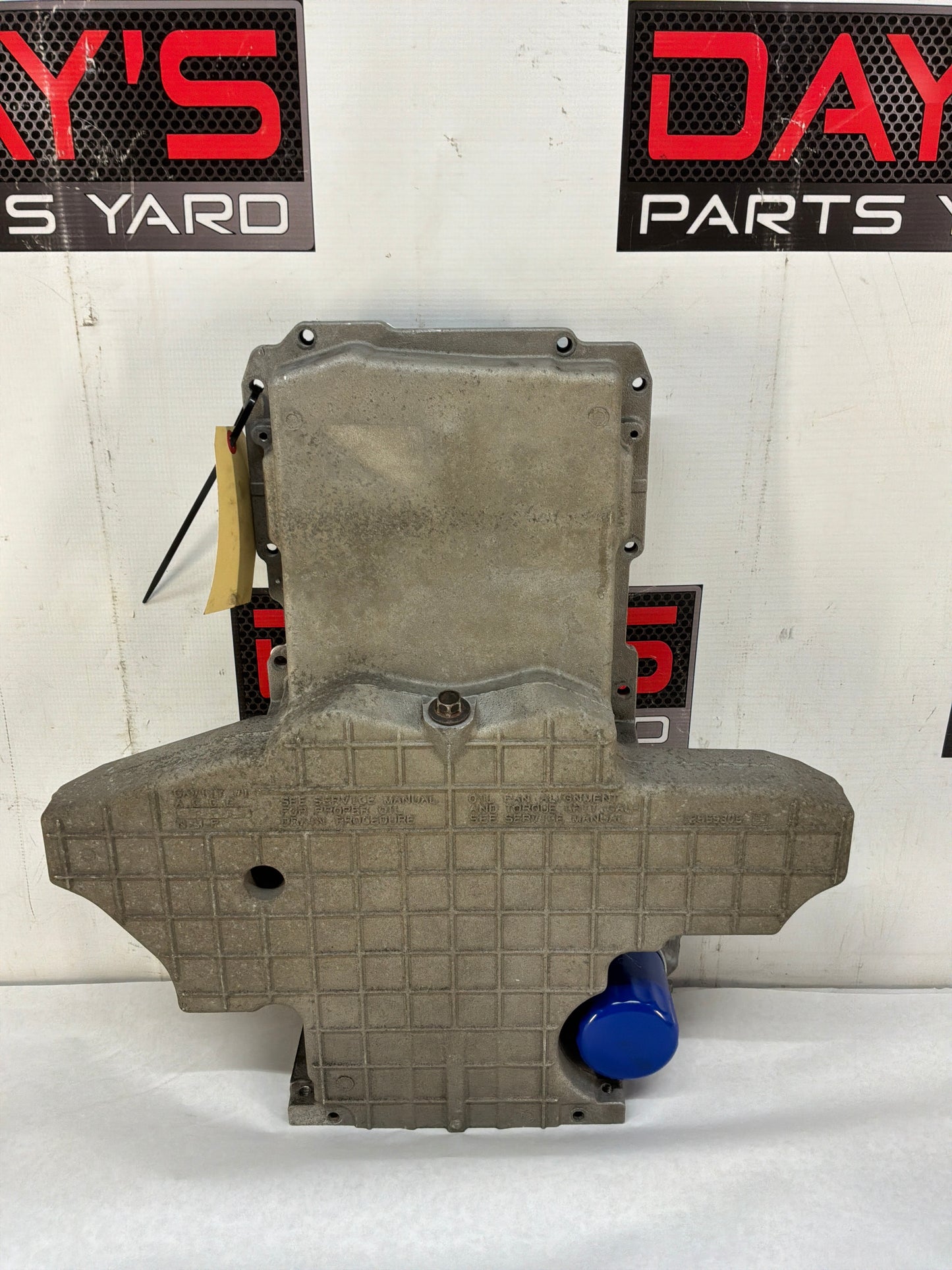 1999 Chevy Corvette Aluminum Batwing Oil Pan w/ Widget & Pick Up Tube OEM