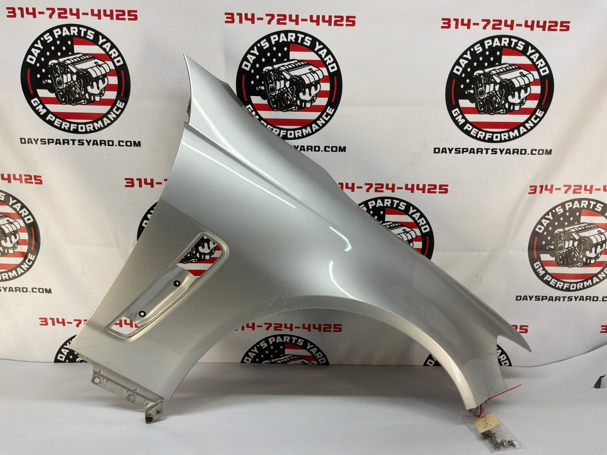 2014 Chevy SS Sedan RH Passenger Front Fender Silver OEM