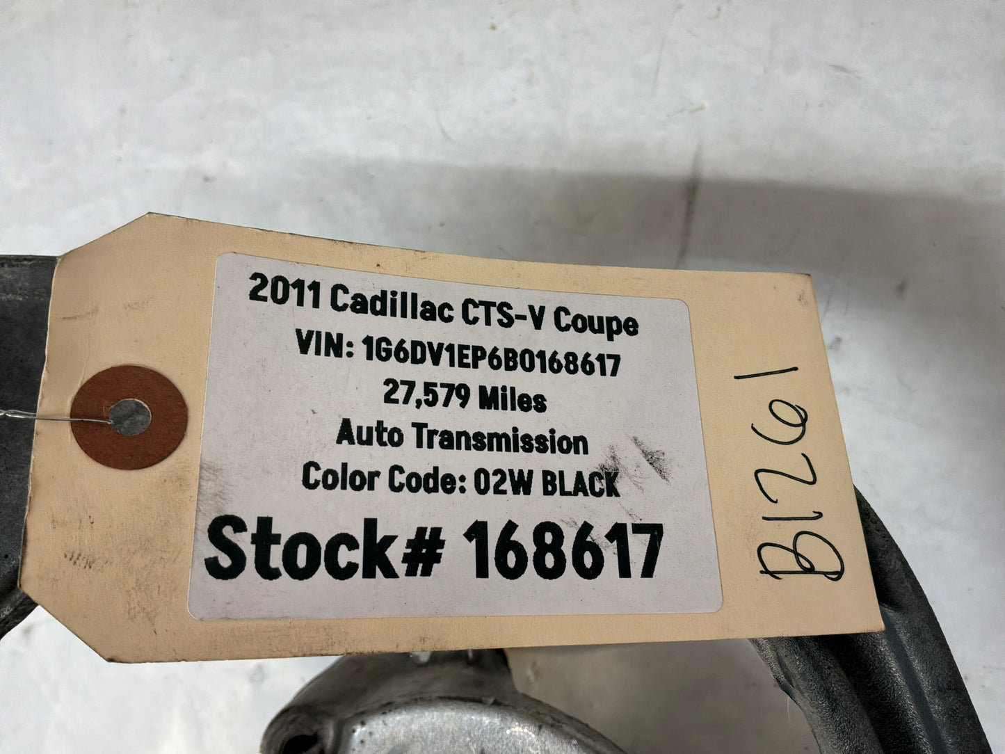 2011 Cadillac CTS-V Coupe RH Passenger Front Suspension Upper Control Arm OEM
