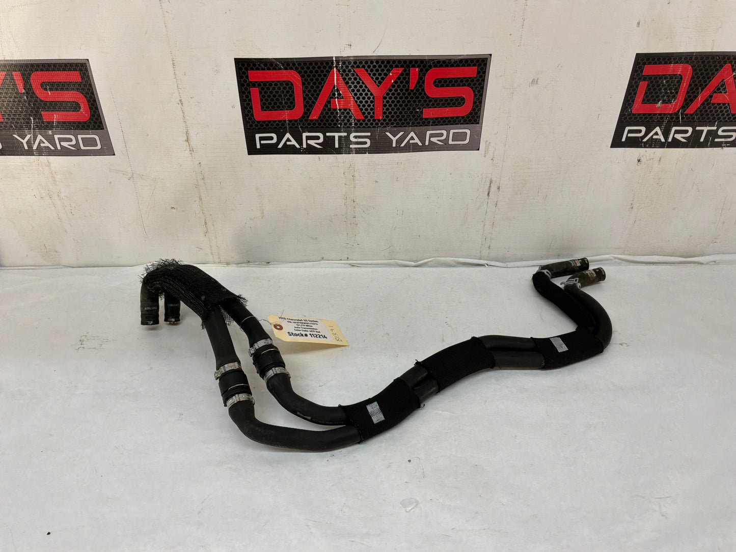 2015 Chevy SS Sedan HVAC Heater Core Hose Lines Tubes OEM
