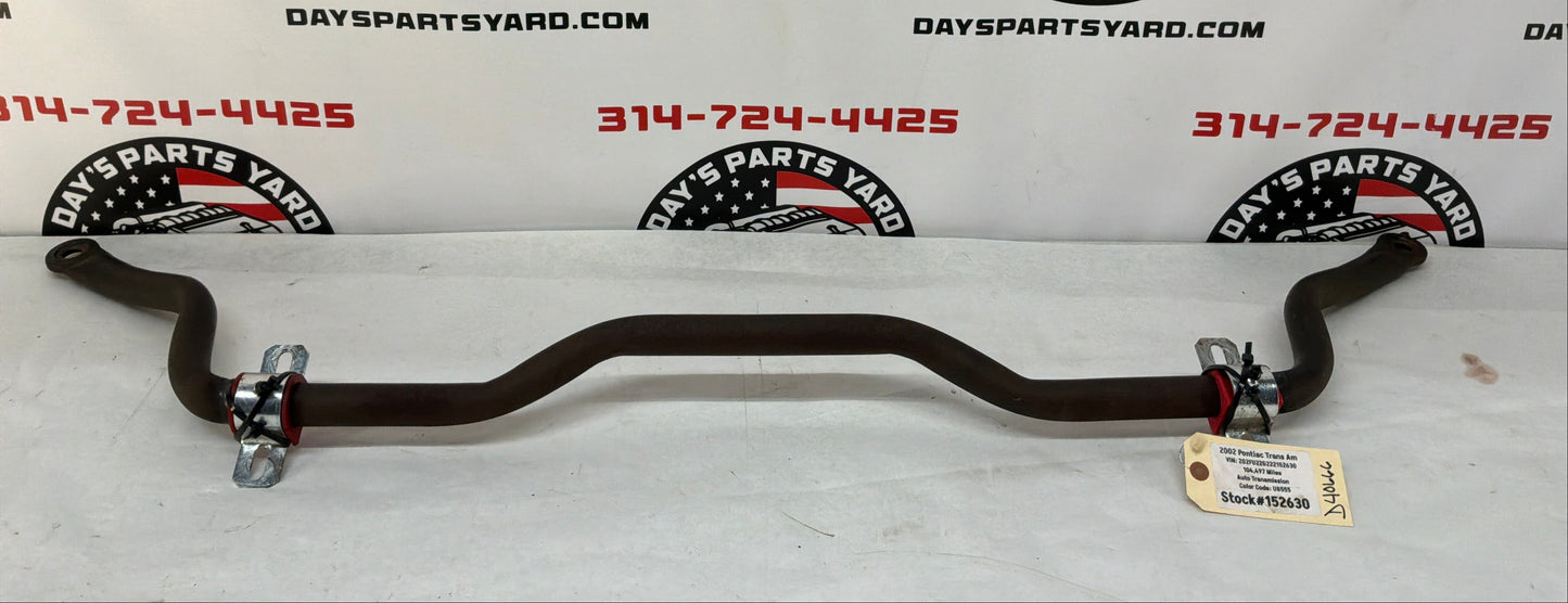 2002 Pontiac Trans Am WS6 Front Sway Bar OEM