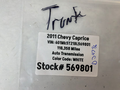 Trunk latch - Day's Parts Yard