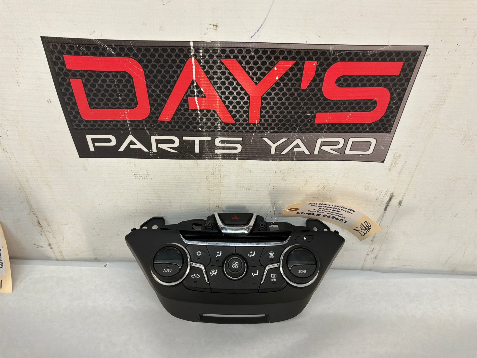 HVAC - Day's Parts Yard