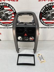 2005 Pontiac GTO Center Dash Radio HVAC Bezel Plate Panel Trim OEM