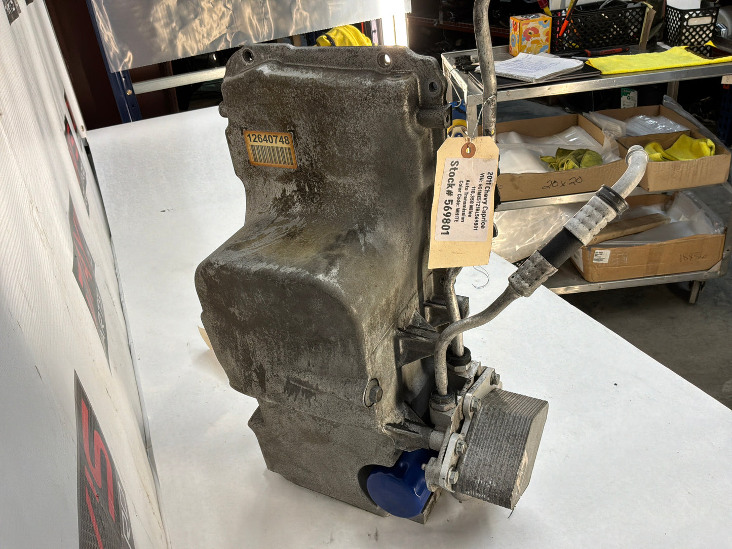 Oil pan w pick up tube - Day's Parts Yard