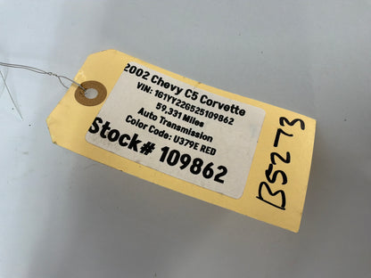2002 Chevy C5 Corvette Positive Negative Battery Starter Wire Wiring Harness OEM