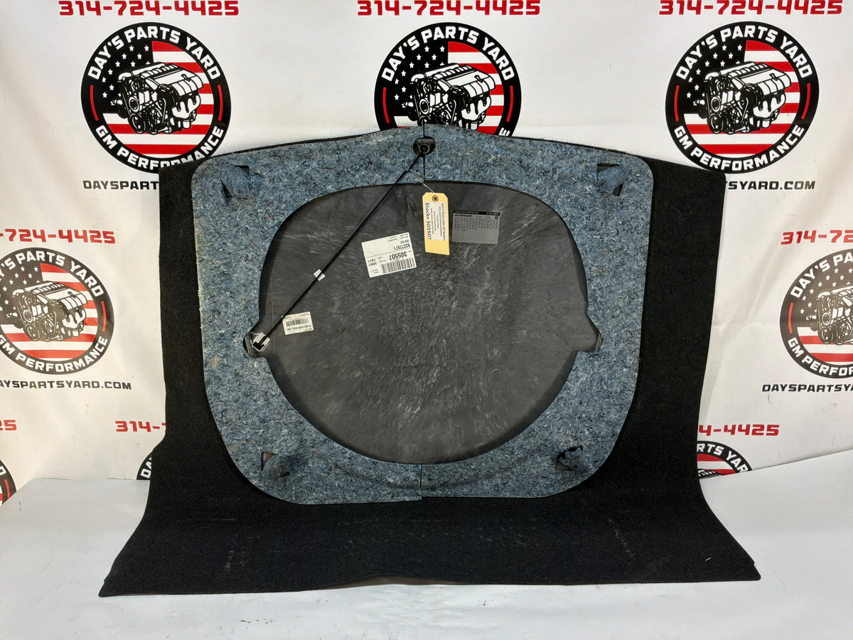 2017 Chevy SS Sedan Spare Tire Trunk Compartment Carpet Floor Panel Cover OEM