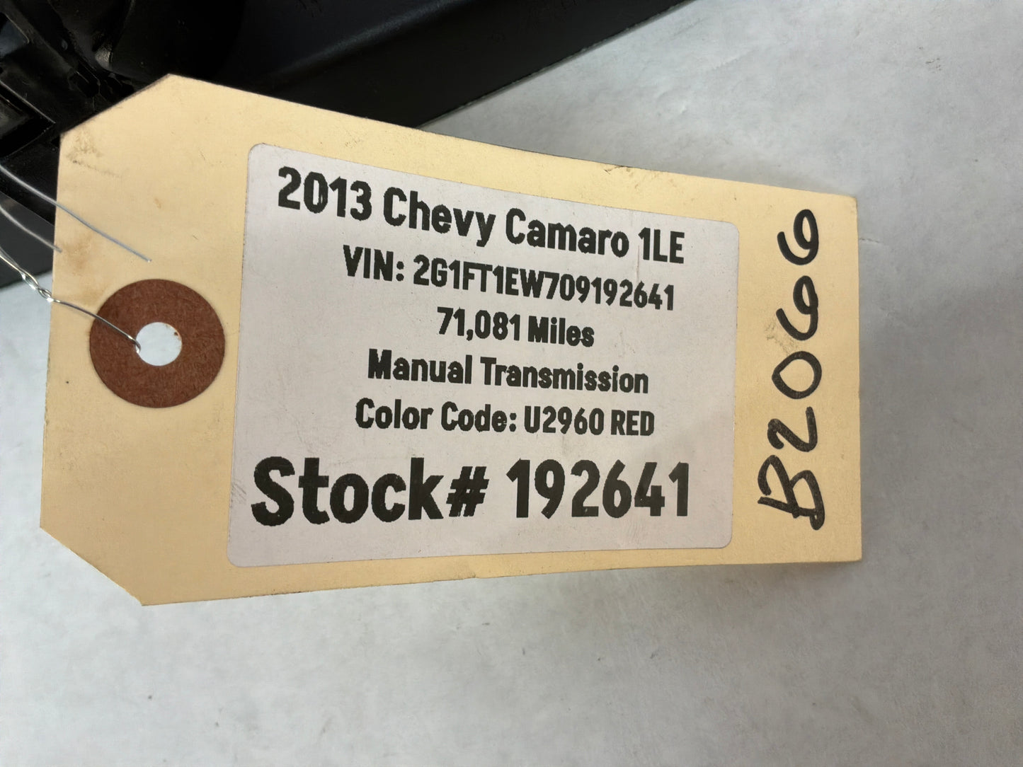 2013 Chevy Camaro 1LE Rearview Rear View Mirror OEM