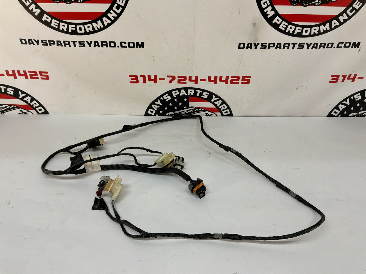 2002 Chevy C5 Corvette Convertible Front Bumper Fog Light Wire Wiring Harness OEM