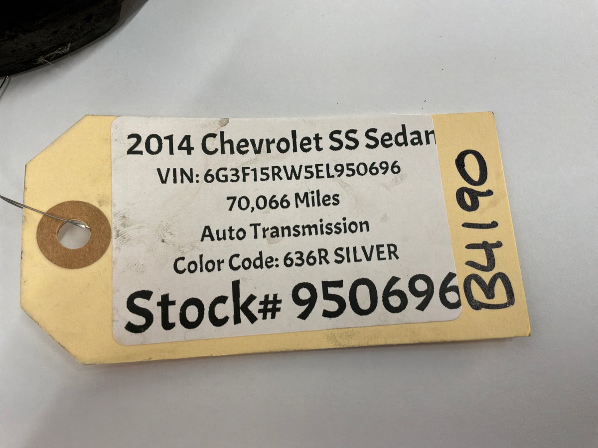 2014 Chevy SS Sedan Driveshaft Drive Shaft Couplers Isolators OEM