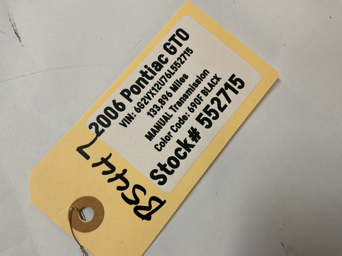 2006 Pontiac GTO Powertrain Engine Interface Control Module OEM