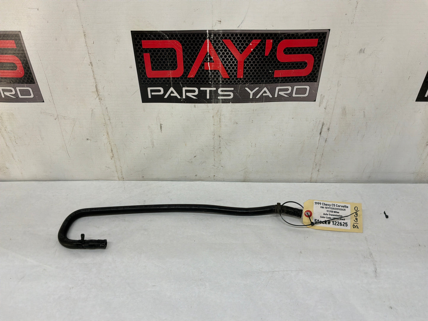 1999 Chevy C5 Corvette Radiator Coolant Tank Surge Line OEM