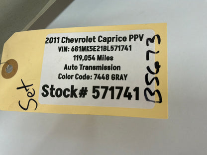 2011 Chevy Caprice PPV RH & LH Interior A Pillar Trim OEM