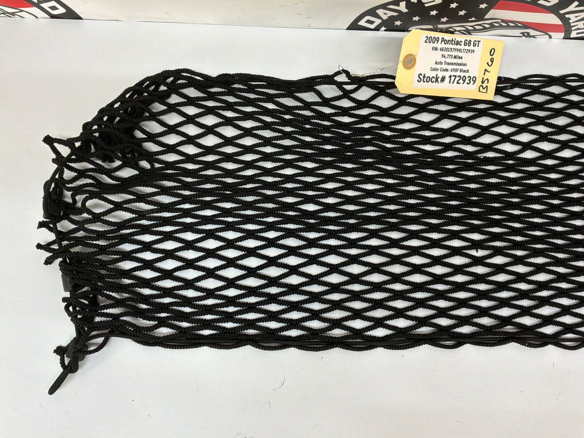 2009 Pontiac G8 GT Cargo Net OEM - Day's Parts Yard