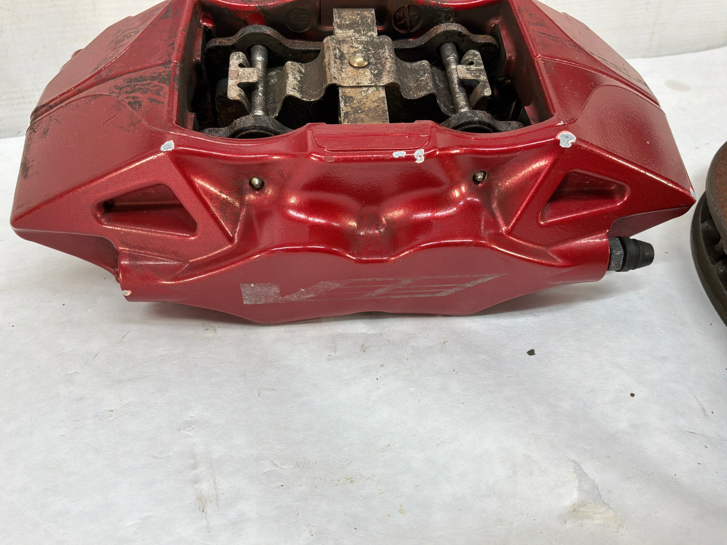 2016 Cadillac ATS-V Coupe Rear Brembo Rear Brake Calipers and Rotors OEM