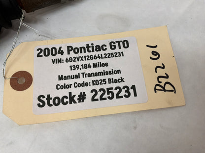 2004 Pontiac GTO Manual  Shifter Knob OEM