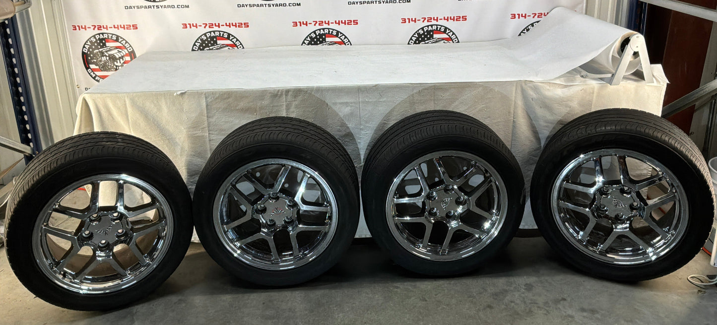 Corvette C5 Z06 Reproduction Wheels and 275/40R17 Toyo Proxes Tires