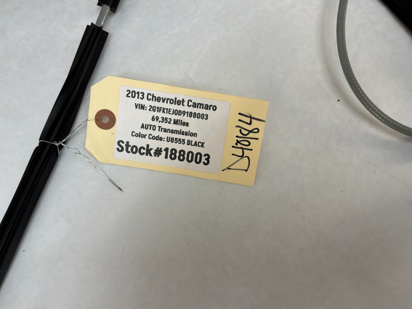 2013 Chevy Camaro LH Driver Front Window Regulator Motor OEM