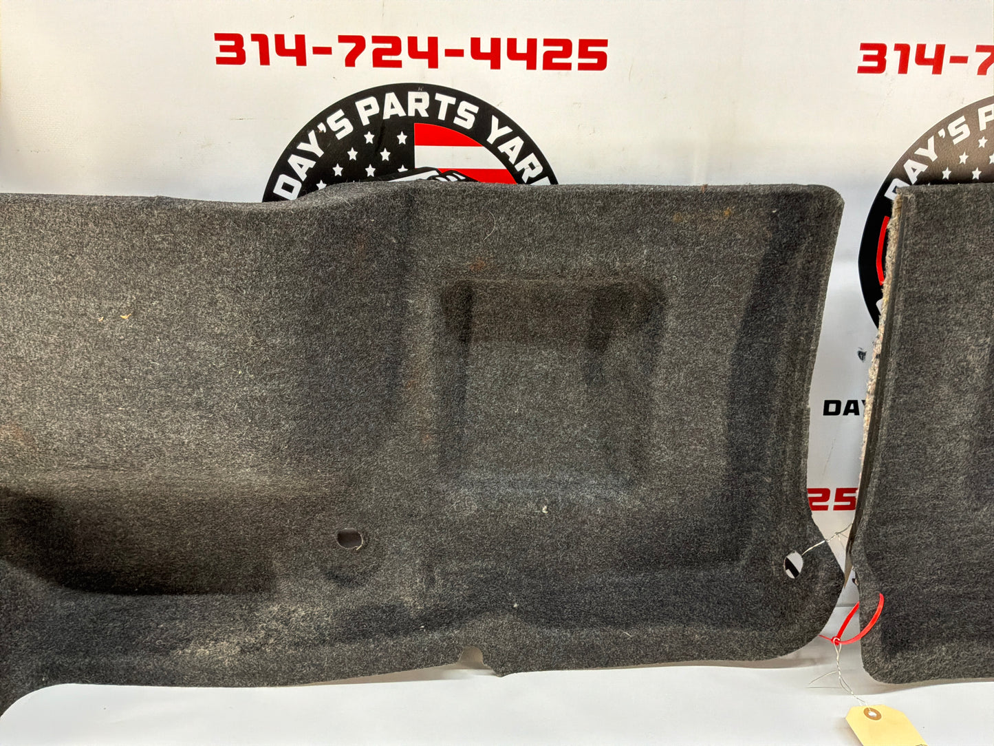 2006 Cadillac CTS-V RH & LH Interior Quarter Trunk Carpet Felt Liner Trim