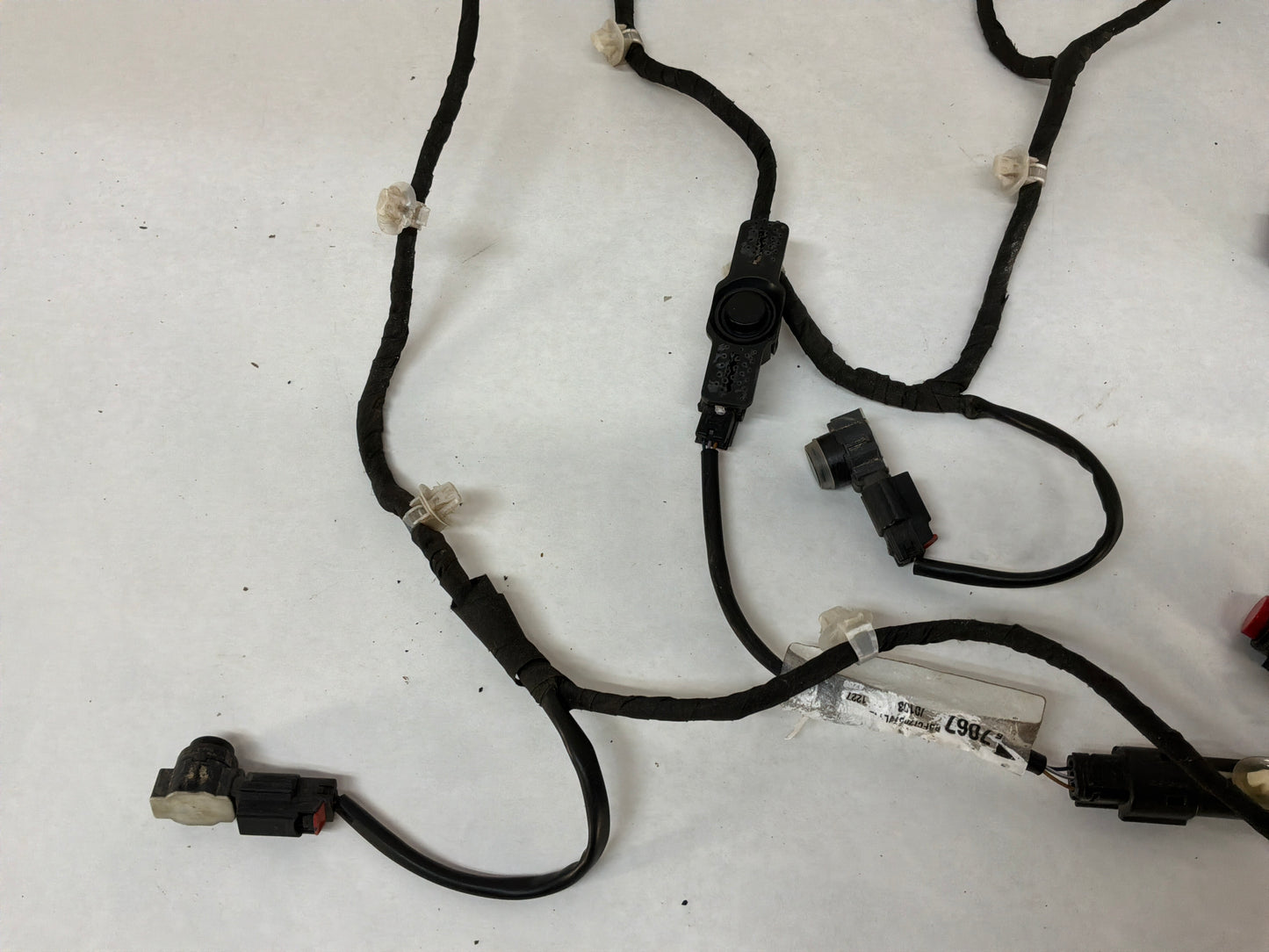 2015 Chevy SS Sedan Rear Bumper Wire Wiring Harness w/Parkin g Assist Alarm Sensor OEM
