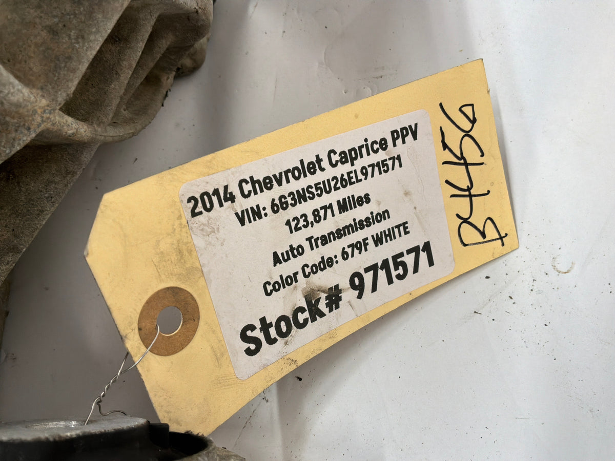 2014 Chevy Caprice PPV Rear End Rearend Carrier Differential 2.92 LSD OEM