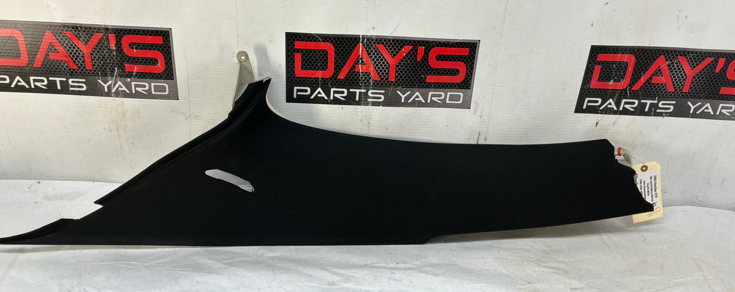 2004 Pontiac GTO RH Passenger Rear Interior Quarter C Pillar Seat Belt Cover Trim Panel OEM