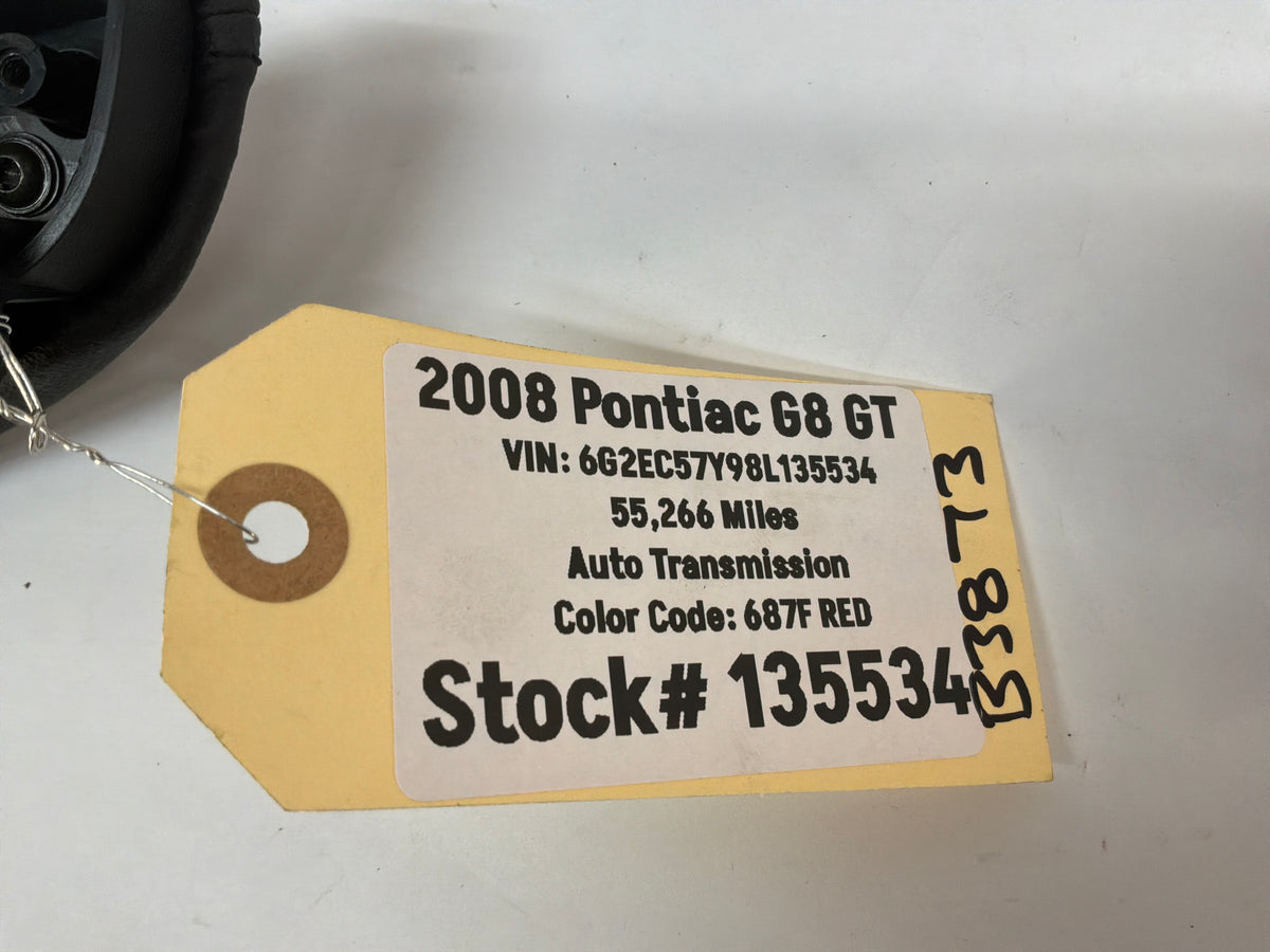 2008 Pontiac G8 GT RH Passenger Rear Door Panel Armrest Arm Rest OEM - Day's Parts Yard