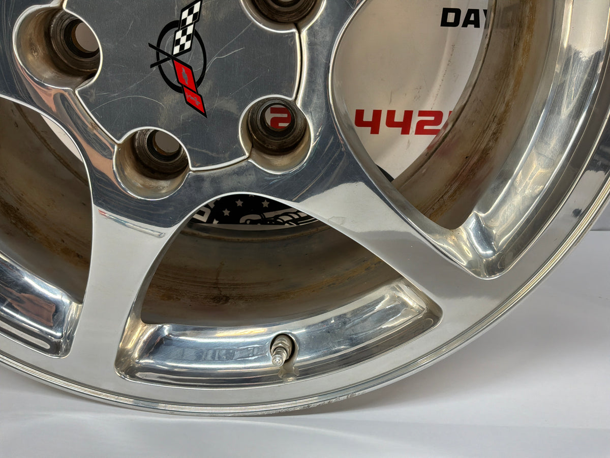 2002 Chevy C5 Corvette 17x8.5 18x9.5 Factory OEM Wheels Rims